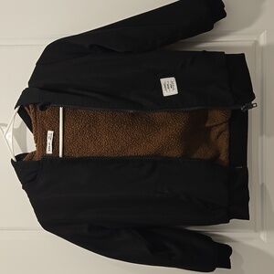SHEIN Boys Black and Brown Jacket